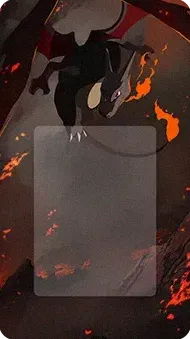 Shiny Charizard (backdrop)