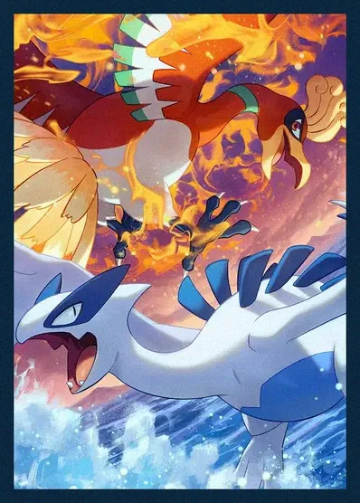 Ho-Oh & Lugia (card sleeve)