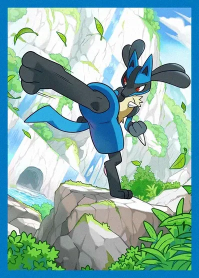 Lucario (card sleeve)