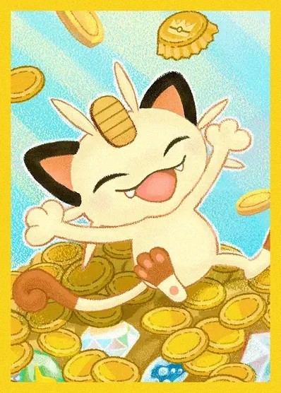 Meowth (card sleeve)