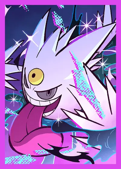 Shiny Mega Gengar (card sleeve)