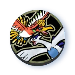 Ho-Oh & Lugia (Pokémon coin)