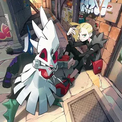 Gladion & Silvally (playmat)