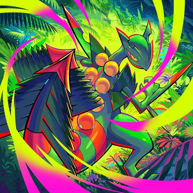 Mega Sceptile (playmat)