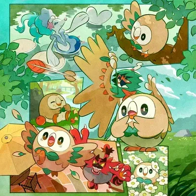 Rowlet (playmat)