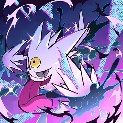 Shiny Mega Gengar (playmat)