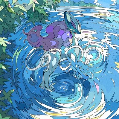 Suicune (playmat)