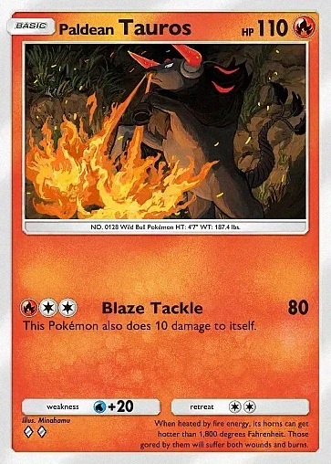 Paldean Tauros