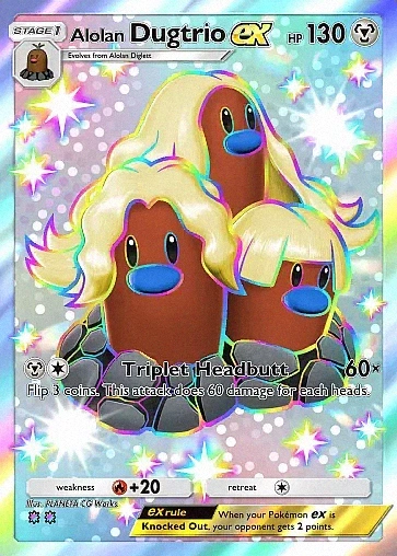 Alolan Dugtrio ex