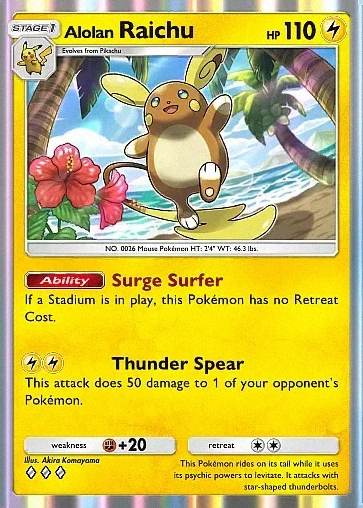 Alolan Raichu