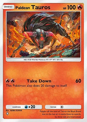 Paldean Tauros