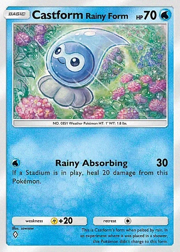 Castform Rainy Form
