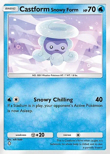 Castform Snowy Form