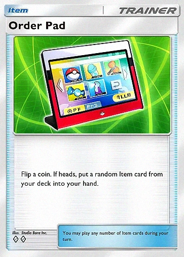 Order Pad
