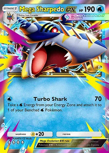 Mega Sharpedo ex